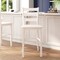 Flash Furniture Antique White Wash Solid Wood Bar Stools, 2PK ES-STBN5-29-WH-2-GG - alternate 1